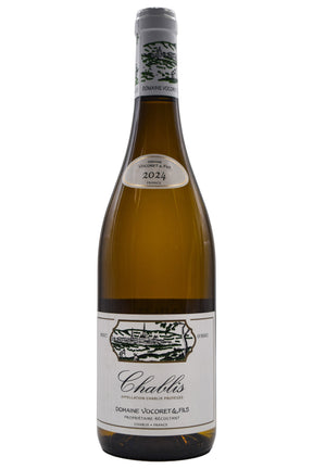 Bottle of Domaine Vocoret et Fils Chablis 2024-White Wine-Flatiron SF