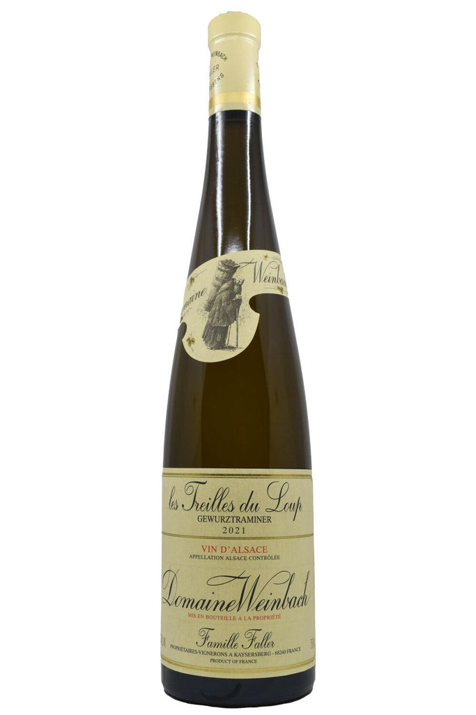 Bottle of Domaine Weinbach Gewurztraminer Les Treilles du Loup 2021-White Wine-Flatiron SF
