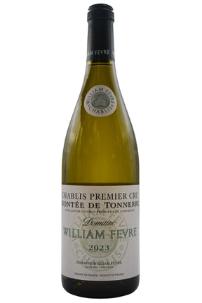 Bottle of Domaine William Fevre Chablis 1er Cru Montee de Tonnerre 2023-White Wine-Flatiron SF