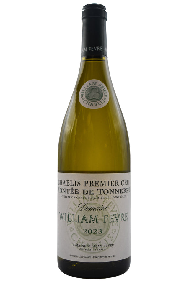 Bottle of Domaine William Fevre Chablis 1er Cru Montee de Tonnerre 2023-White Wine-Flatiron SF