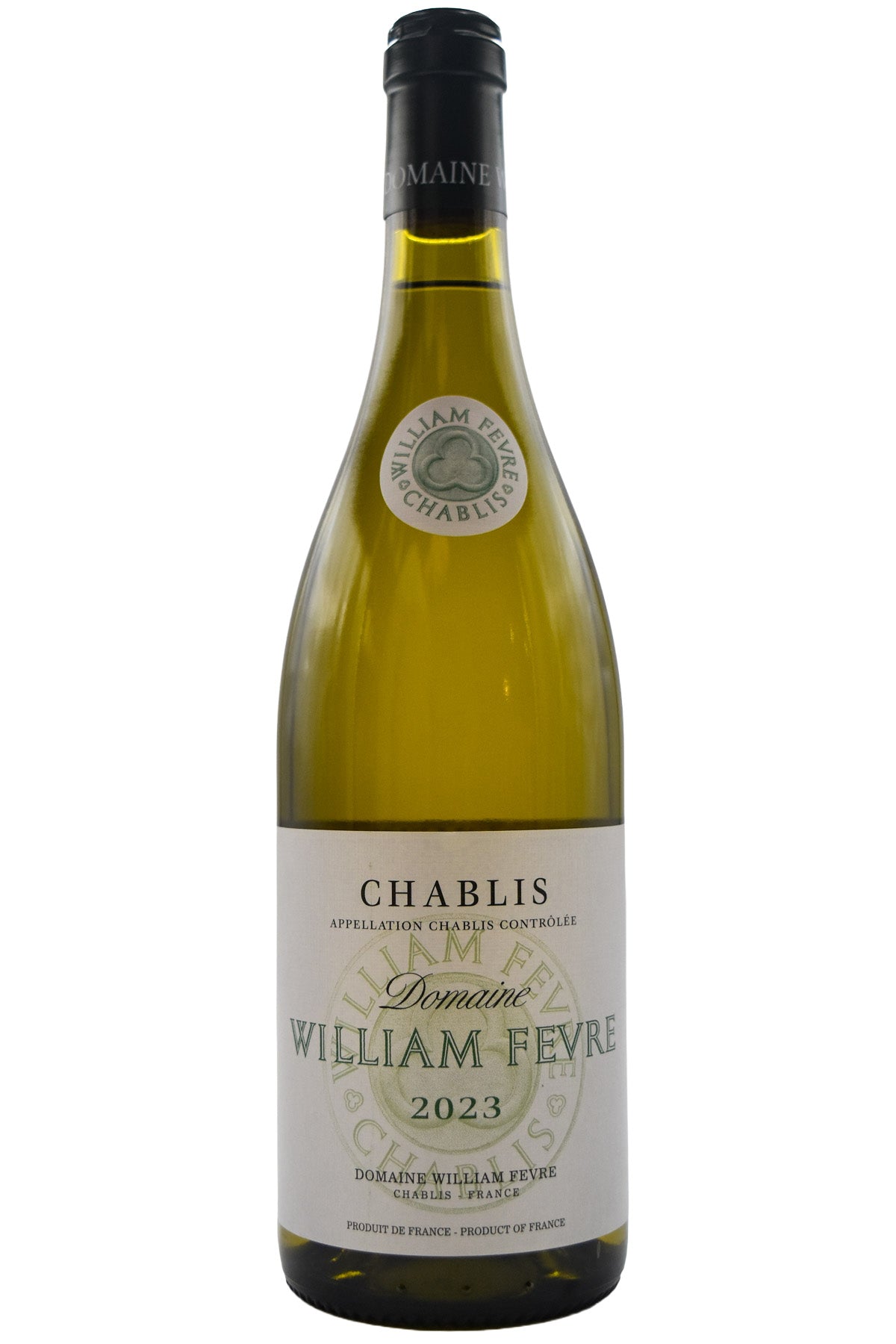 Bottle of Domaine William Fevre Chablis 2023-White Wine-Flatiron SF