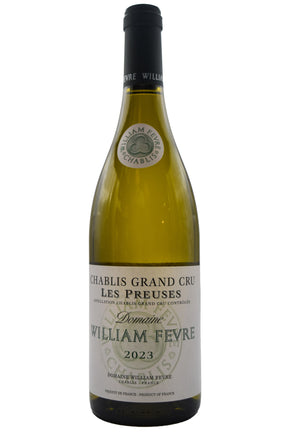 Bottle of Domaine William Fevre Chablis Grand Cru Les Preuses 2023-White Wine-Flatiron SF