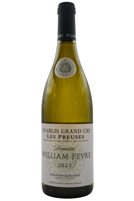 Bottle of Domaine William Fevre Chablis Grand Cru Les Preuses 2023-White Wine-Flatiron SF