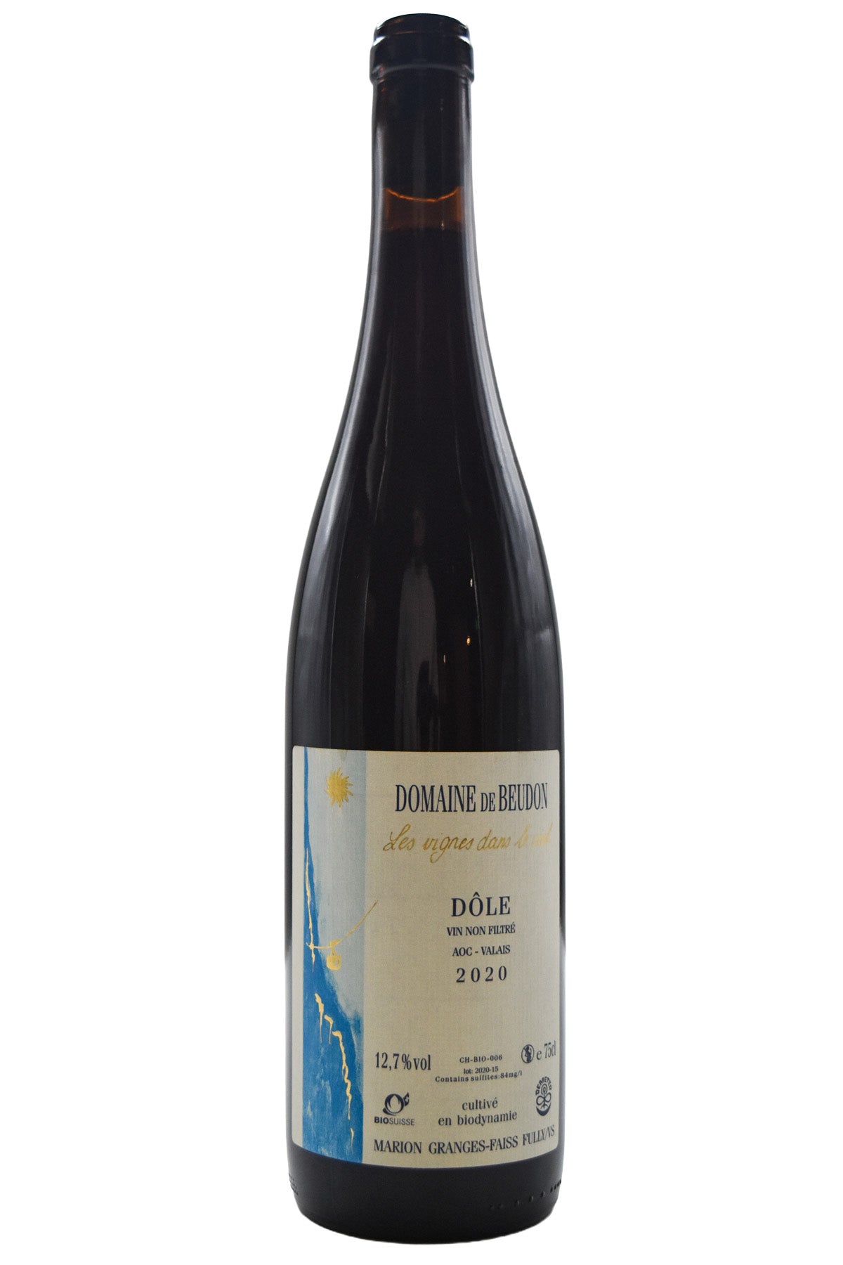 Domaine de Beudon Valais (Switzerland) Pinot Noir + Gamay "Dole" 2020