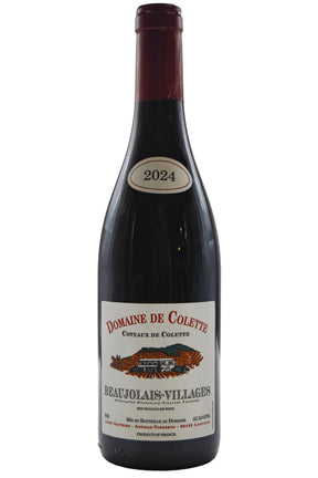 Bottle of Domaine de Colette Beaujolais-Villages Coteaux de Colette 2024-Red Wine-Flatiron SF