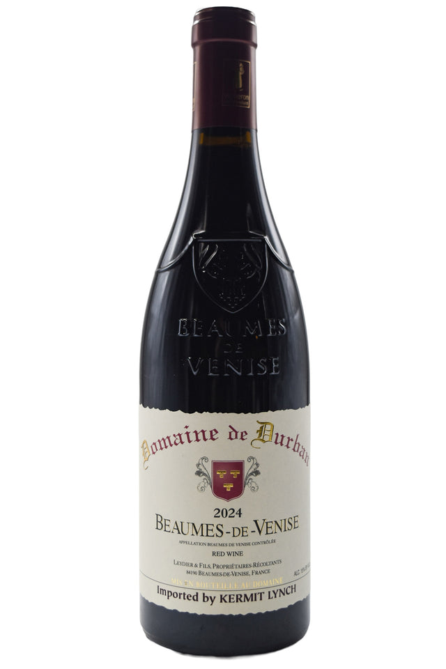 Bottle of Domaine de Durban Beaumes-des-Venise Rouge 2024-Red Wine-Flatiron SF