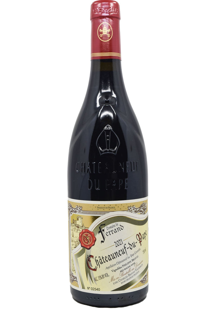 Bottle of Domaine de Ferrand Chateauneuf du Pape 2021-Red Wine-Flatiron SF