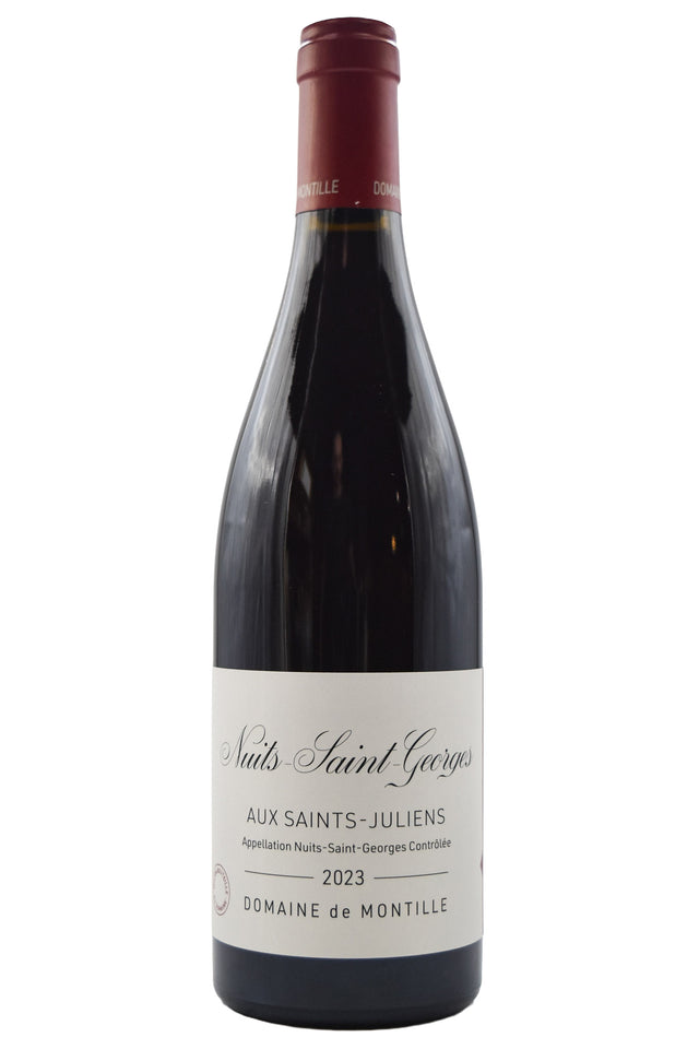 Bottle of Domaine de Montille Nuits-St-Georges Aux Saints-Juliens 2023-Red Wine-Flatiron SF