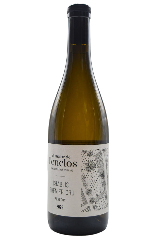 Bottle of Domaine de l'Enclos Chablis 1er Cru Beauroy 2023-White Wine-Flatiron SF