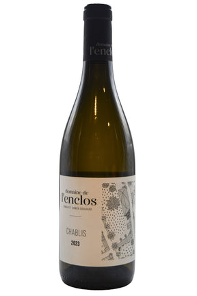 Bottle of Domaine de l'Enclos Chablis 2023-White Wine-Flatiron SF