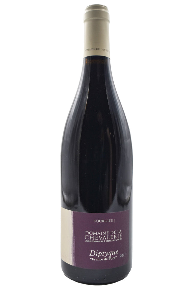 Bottle of Domaine de la Chevalerie Bourgueil Diptyque 2021-Red Wine-Flatiron SF