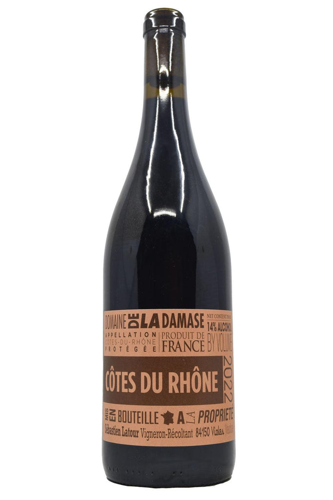 Bottle of Domaine de la Damase Cotes du Rhone 2022-Red Wine-Flatiron SF