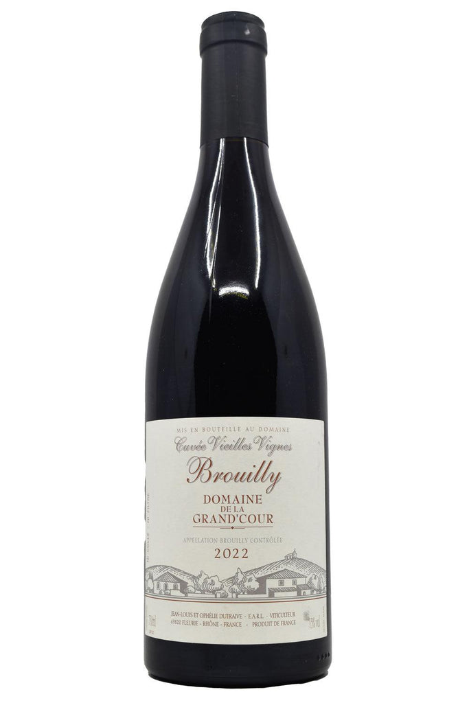 Bottle of Domaine de la Grand Cour (Dutraive) Brouilly Cuvee Vieilles Vignes 2022-Red Wine-Flatiron SF