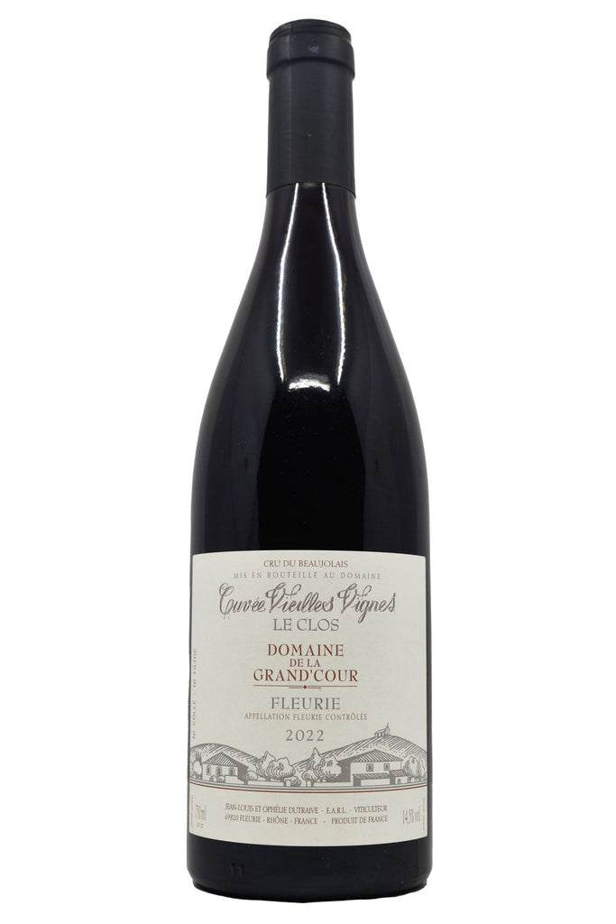 Bottle of Domaine de la Grand Cour (Dutraive) Fleurie Cuvee Vieilles Vignes Le Clos 2022-Red Wine-Flatiron SF