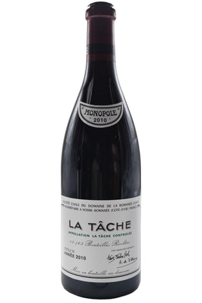 Bottle of Domaine de la Romanee-Conti (DRC) La Tache Monopole Grand Cru 2010 [NET]-Red Wine-Flatiron SF