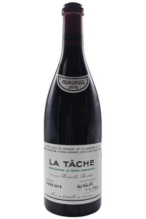 Bottle of Domaine de la Romanee-Conti (DRC) La Tache Monopole Grand Cru 2018 [NET]-Red Wine-Flatiron SF