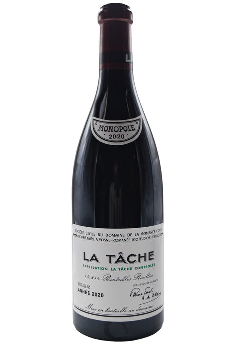 Bottle of Domaine de la Romanee-Conti (DRC) La Tache Monopole Grand Cru 2020 [NET]-Red Wine-Flatiron SF