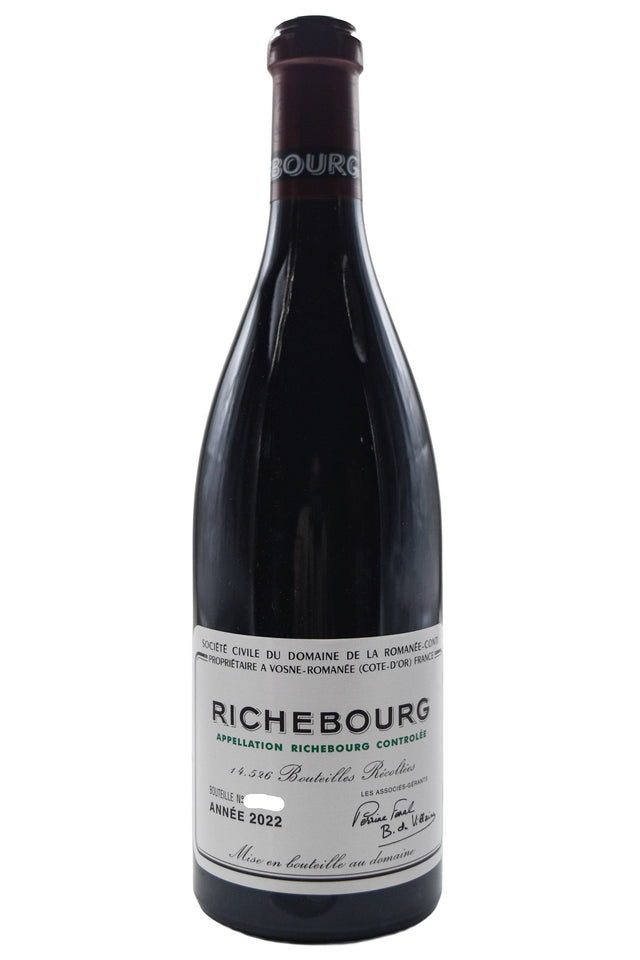 Bottle of Domaine de la Romanee-Conti (DRC) Richebourg 2022-Red Wine-Flatiron SF