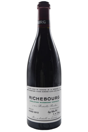 Bottle of Domaine de la Romanee-Conti (DRC) Richebourg Grand Cru 2012 [NET]-Red Wine-Flatiron SF