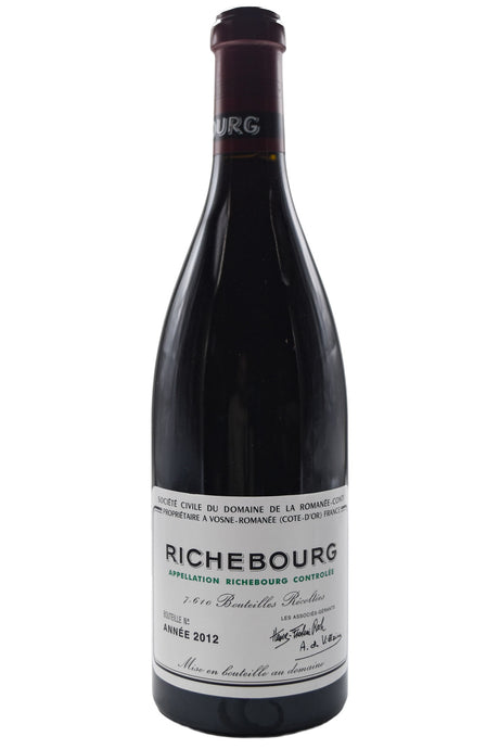 Bottle of Domaine de la Romanee-Conti (DRC) Richebourg Grand Cru 2012 [NET]-Red Wine-Flatiron SF