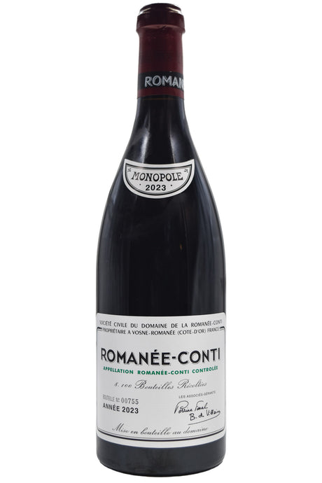 Bottle of Domaine de la Romanee-Conti (DRC) Romanee-Conti 2023-Red Wine-Flatiron SF