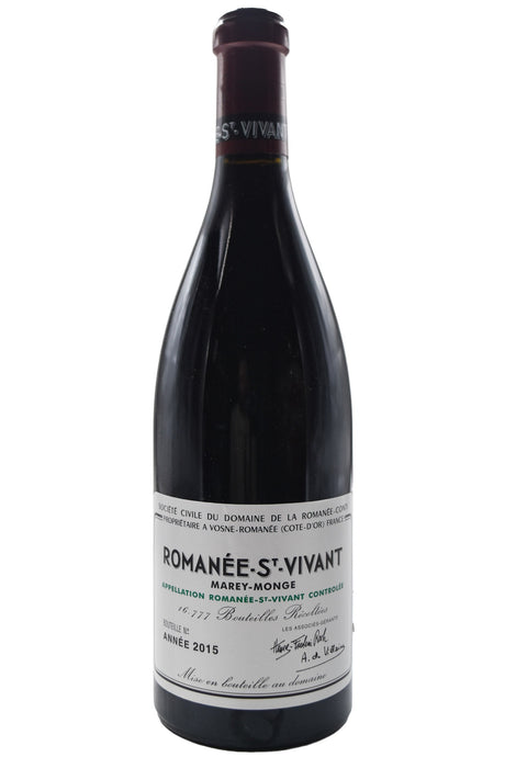 Bottle of Domaine de la Romanee-Conti (DRC) Romanee Saint Vivant Grand Cru 2015 [NET]-Red Wine-Flatiron SF