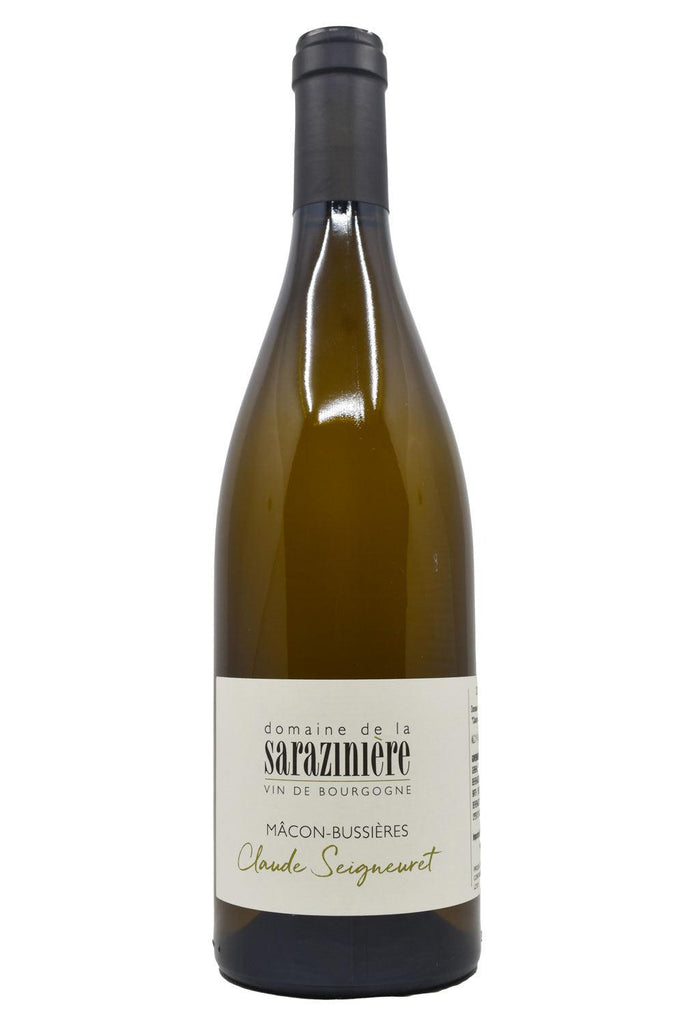 Bottle of Domaine de la Saraziniere Macon Bussieres Cuvee Claude Seigneuret 2021-White Wine-Flatiron SF