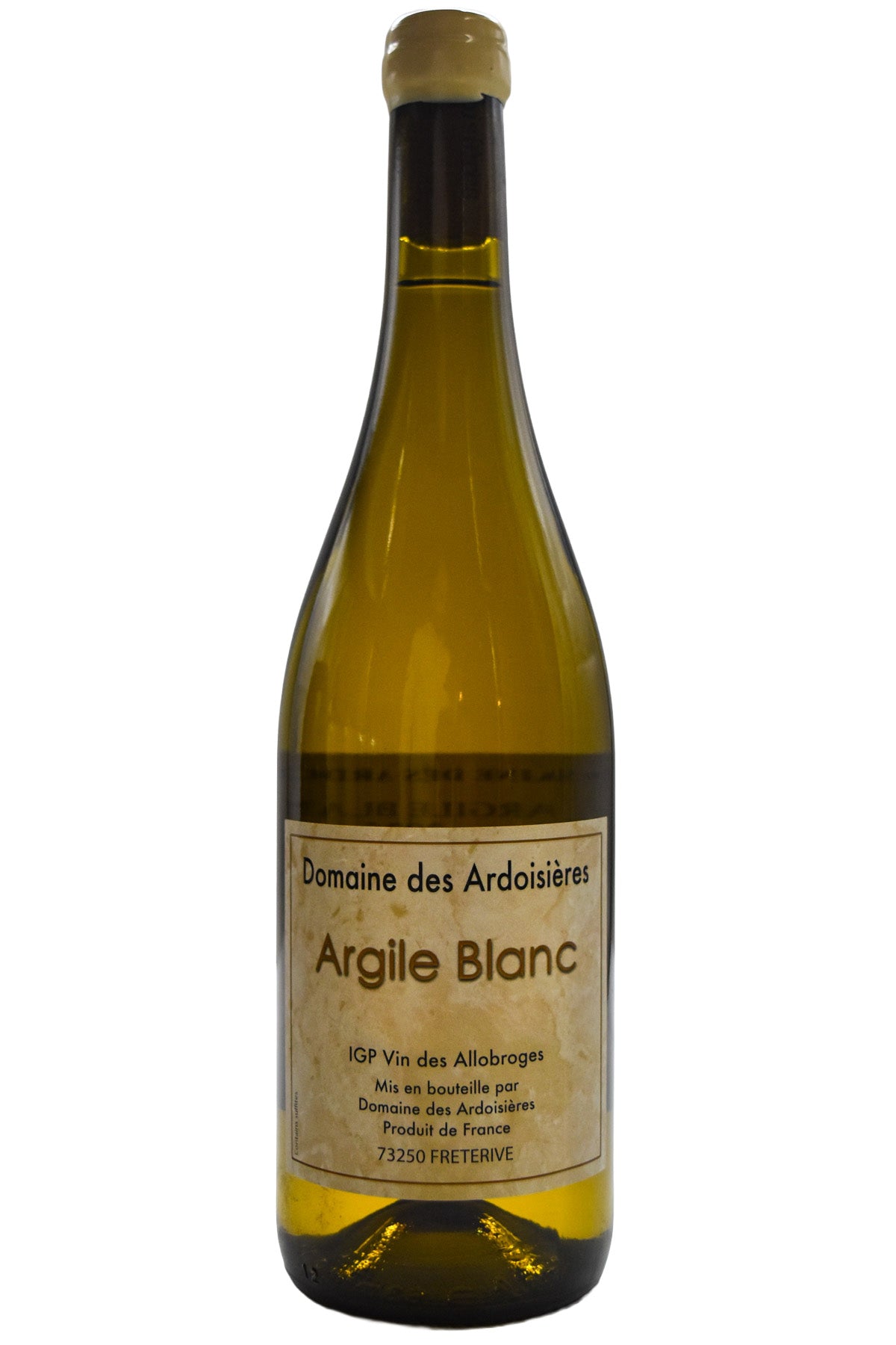 Bottle of Domaine des Ardoisieres Vin des Allobroges Blanc Cuvee Argile 2025-White Wine-Flatiron SF
