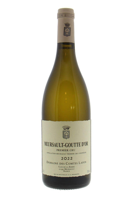 Bottle of Domaine des Comtes Lafon Meursault 1er Cru Goutte d’Or 2022-White Wine-Flatiron SF