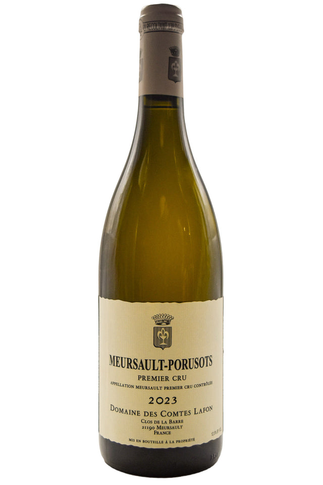 Bottle of Domaine des Comtes Lafon Meursault 1er Cru Porusots 2023 [NET]-White Wine-Flatiron SF