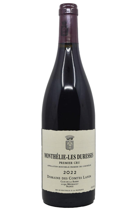 Bottle of Domaine des Comtes Lafon Monthelie 1er Cru Les Duresses 2022-Red Wine-Flatiron SF