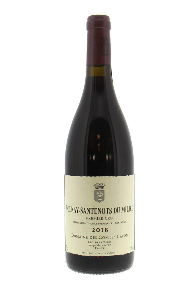 Bottle of Domaine des Comtes Lafon Volnay 1er Cru Les Santenots du Milieu 2018-Red Wine-Flatiron SF
