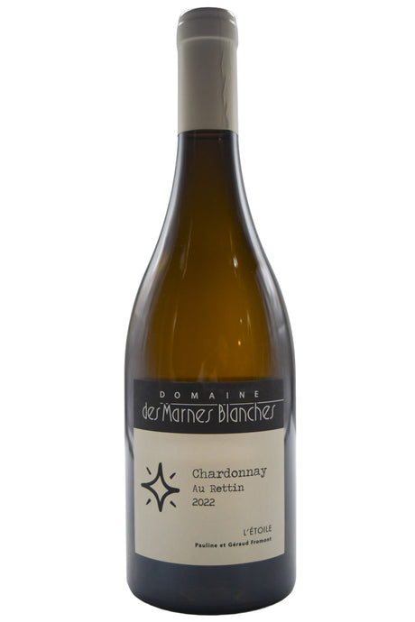 Bottle of Domaine des Marnes Blanches Cotes du Jura Chardonnay Au Rettin 2022-White Wine-Flatiron SF