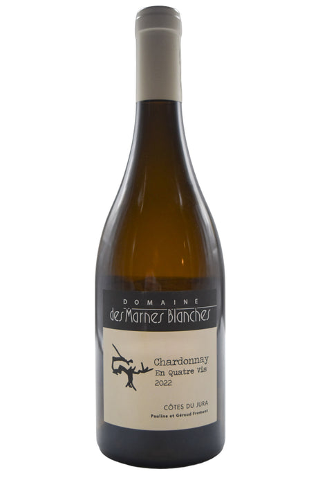 Bottle of Domaine des Marnes Blanches Cotes du Jura Chardonnay En Quartre Vis 2022-White Wine-Flatiron SF