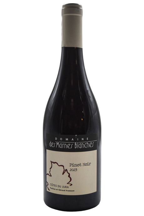 Bottle of Domaine des Marnes Blanches Cotes du Jura Pinot Noir 2023-Red Wine-Flatiron SF