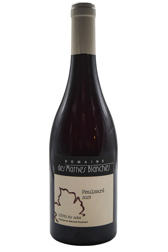Bottle of Domaine des Marnes Blanches Cotes du Jura Poulsard 2023-Red Wine-Flatiron SF