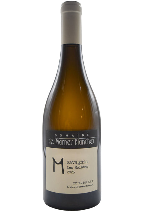 Bottle of Domaine des Marnes Blanches Cotes du Jura Savagnin Les Molates 2023-White Wine-Flatiron SF