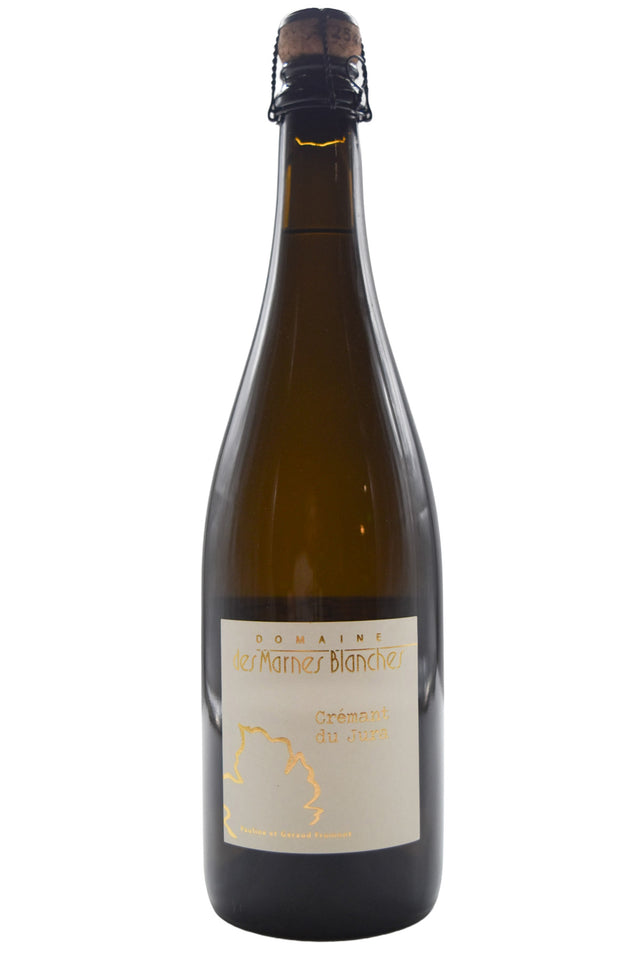 Bottle of Domaine des Marnes Blanches Cremant du Jura NV-White Wine-Flatiron SF