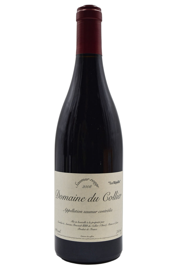 Bottle of Domaine du Collier Saumur Rouge La Ripaille 2008-Red Wine-Flatiron SF
