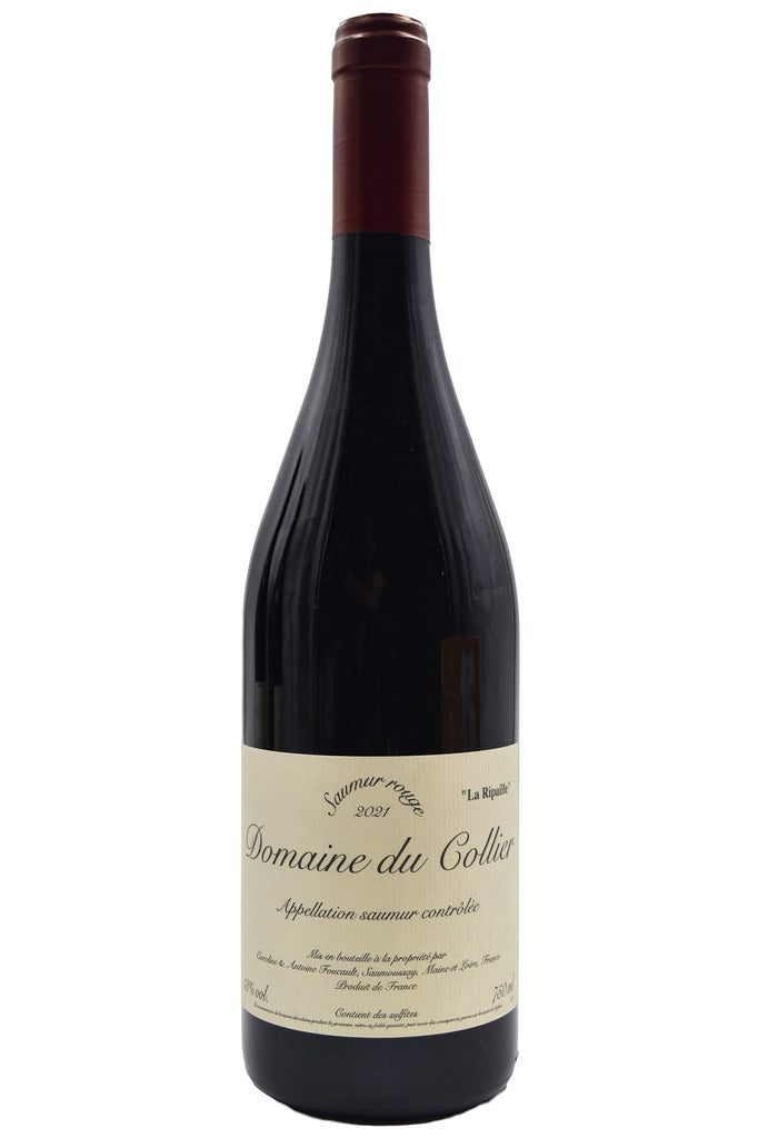 Bottle of Domaine du Collier Saumur Rouge La Ripaille 2021-Red Wine-Flatiron SF