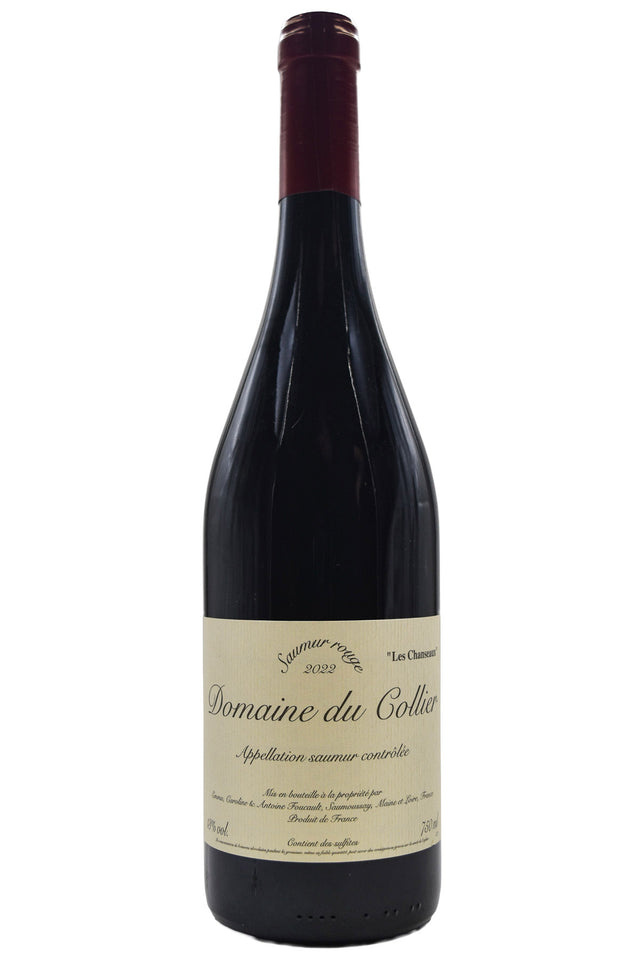 Bottle of Domaine du Collier Saumur Rouge Les Chanseaux 2022-Red Wine-Flatiron SF
