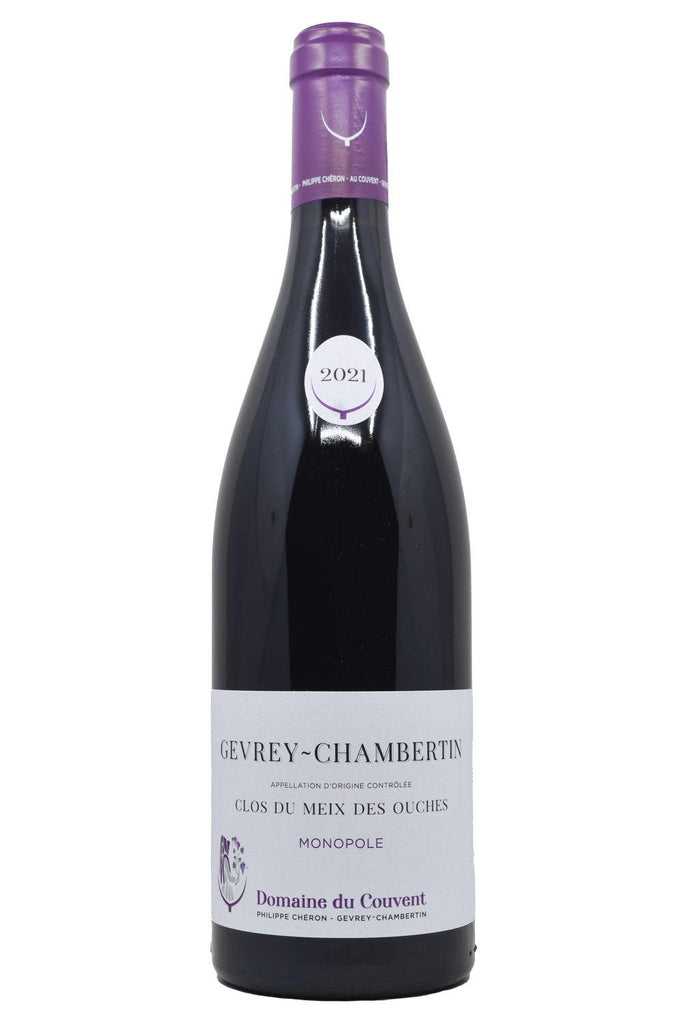 Bottle of Domaine du Couvent Gevrey Chambertin Clos du Meix des Ouches Monopole 2021-Red Wine-Flatiron SF