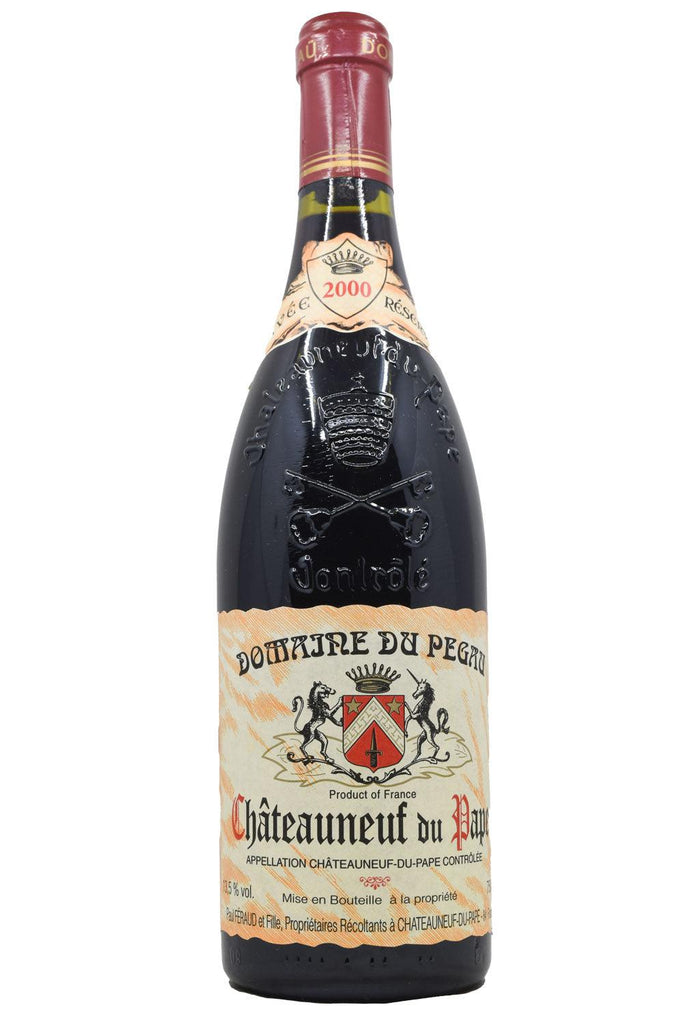 Bottle of Domaine du Pegau Chateauneuf-du-Pape Cuvee Reservee 2000-Red Wine-Flatiron SF