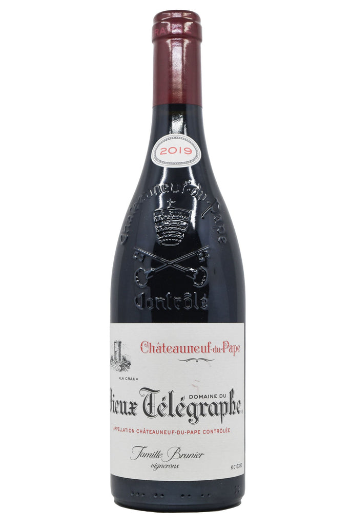 Bottle of Domaine du Vieux Telegraphe Chateauneuf-du-Pape La Crau 2019-Red Wine-Flatiron SF