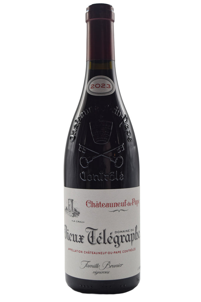 Bottle of Domaine du Vieux Telegraphe Chateauneuf-du-Pape La Crau 2023-Red Wine-Flatiron SF