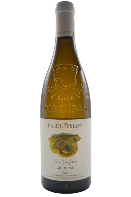 Bottle of Domaine la Bouissiere Gigondas Blanc Les Safres 2023-White Wine-Flatiron SF