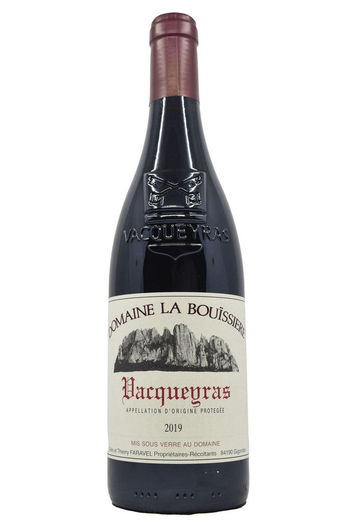 Bottle of Domaine la Bouissiere Vacqueyras 2019-Red Wine-Flatiron SF