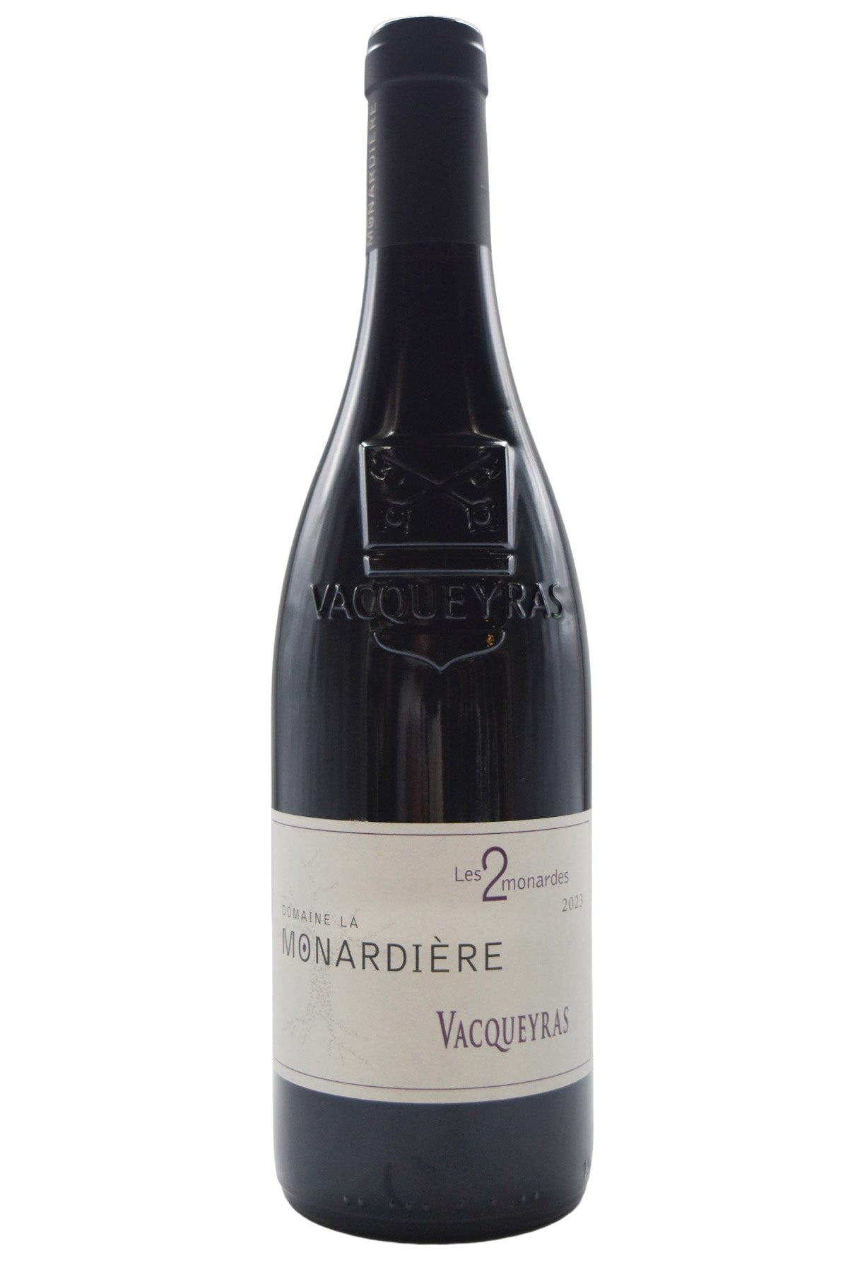 Bottle of Domaine la Monardiere Vaqueyras Les 2 Monardes 2023-Red Wine-Flatiron SF