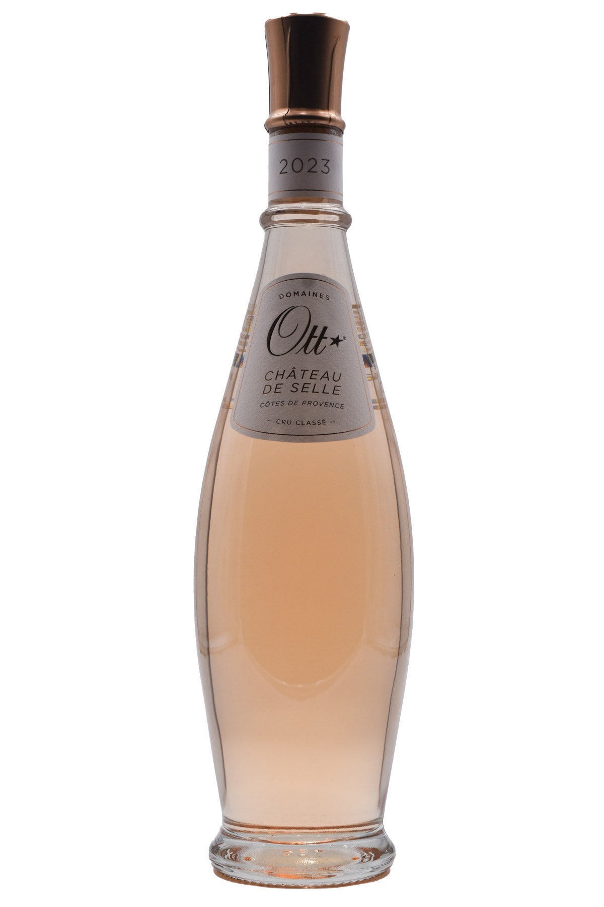 Bottle of Domaines Ott Cotes de Provence Rose Chateau de Selle 2023-Rosé Wine-Flatiron SF