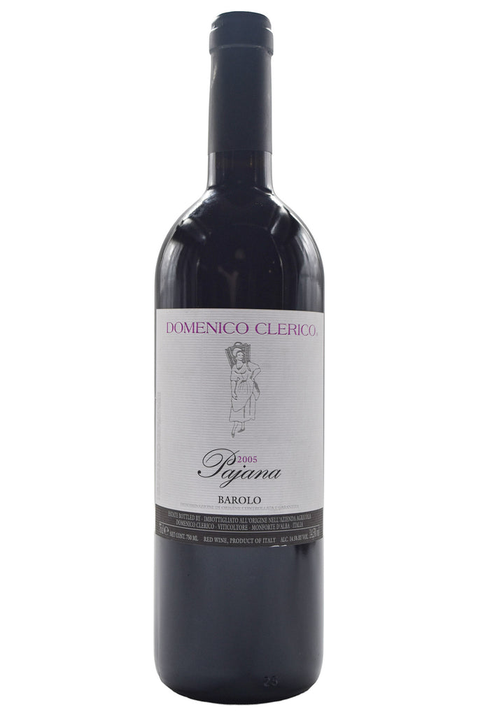 Bottle of Domenico Clerico Barolo Pajana 2005-Red Wine-Flatiron SF